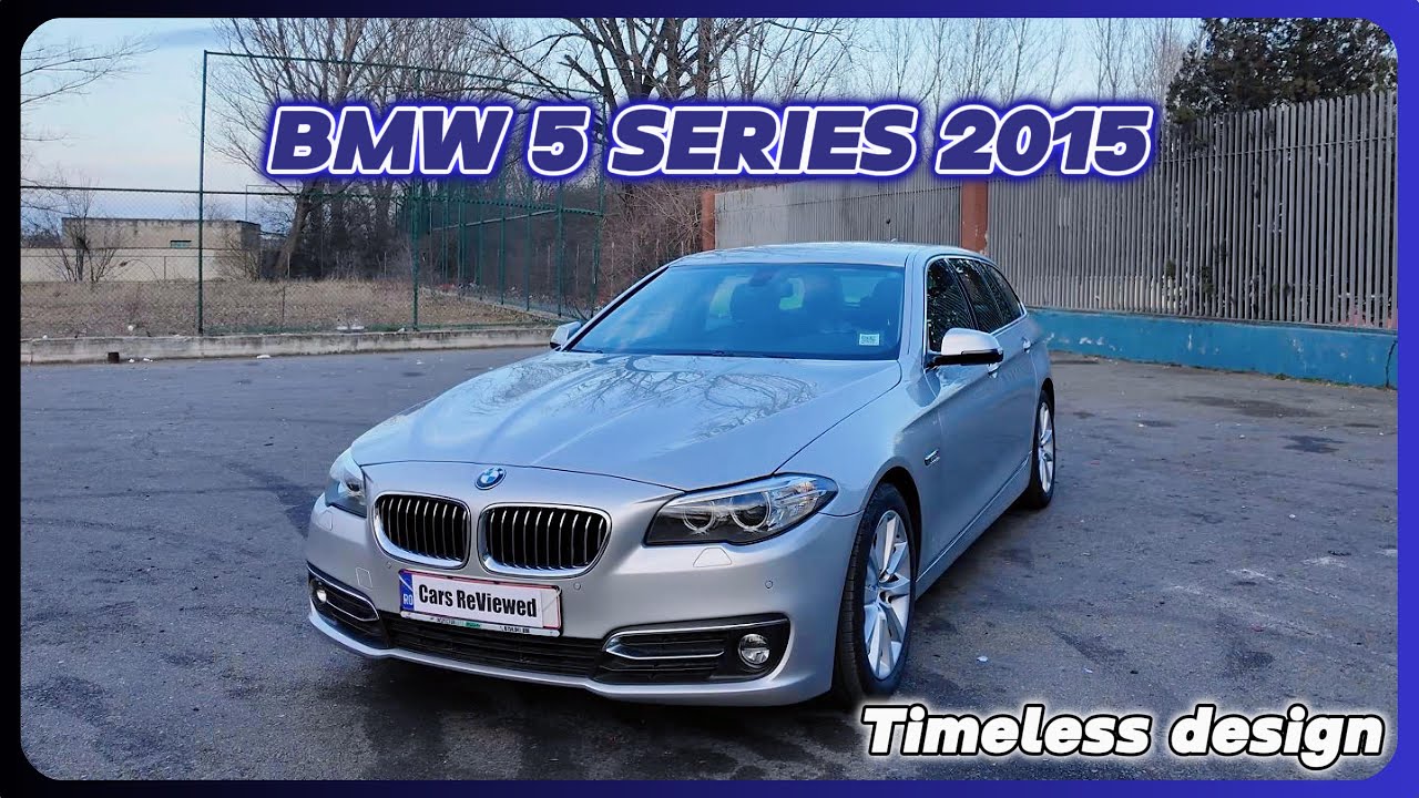 BMW 520d 2015. An uncompromising design from the Bavarian manufacturer. Full review