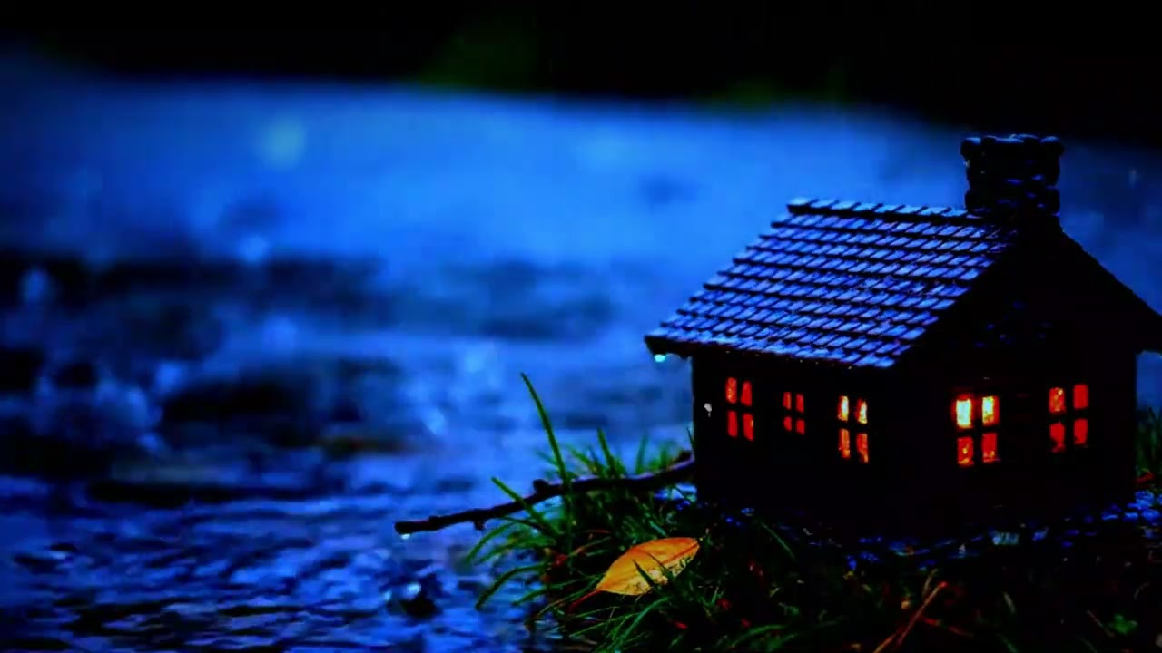 Relaxing Rain Sounds & Soft Music for Deep Sleep, Study & Stress Relief