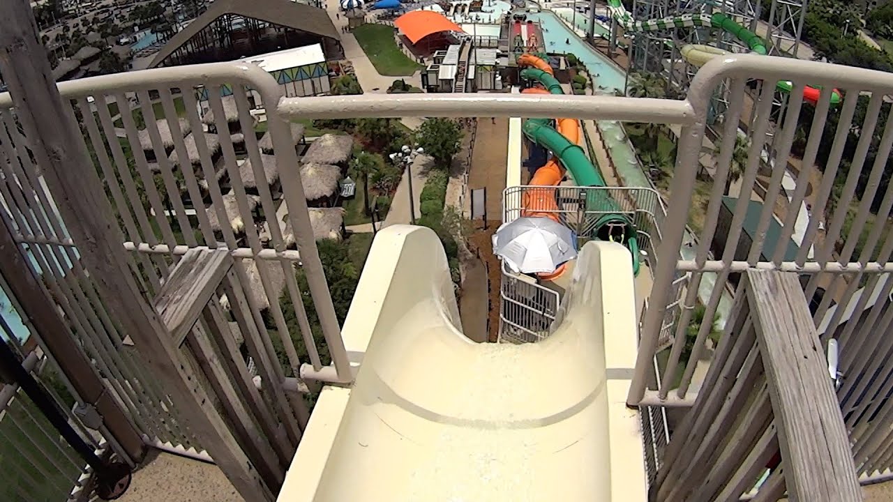 Cliffhanger Water Slide at Schlitterbahn Galveston