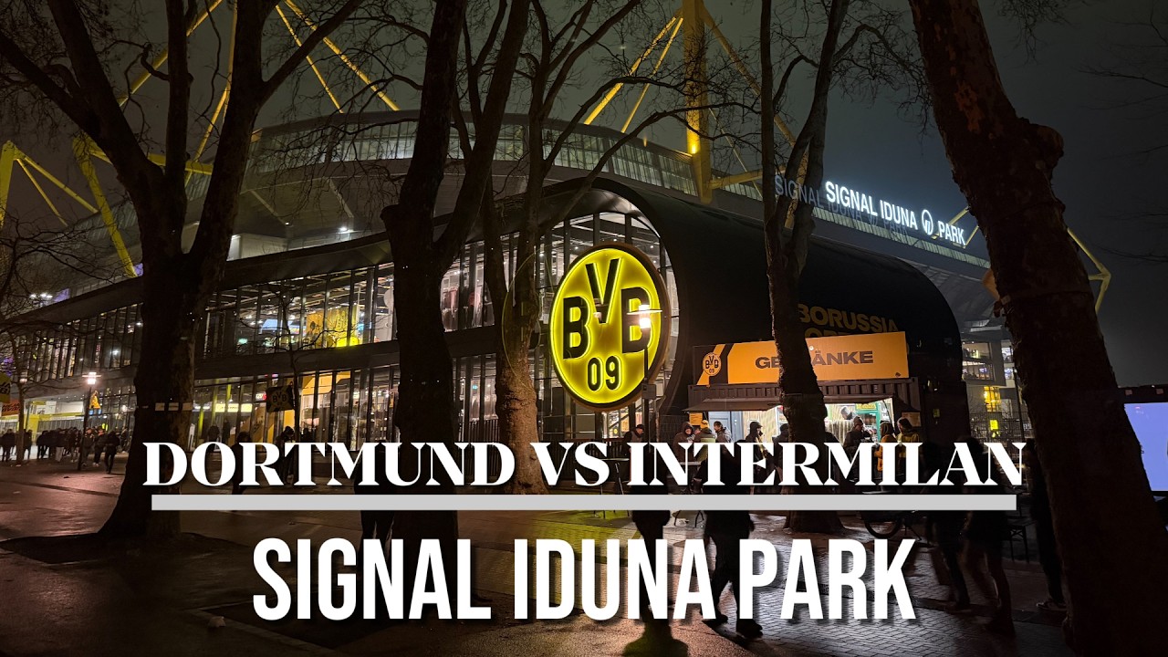 🖤💙 BVB vs Inter Milan 0-2 # Signal Iduna Park, Dortmund # 28.01.2026