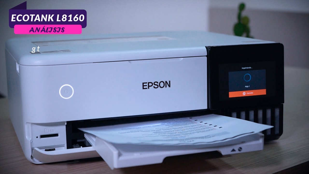 EPSON ECOTANK L8160│REVIEW A DETALLE│La IMPRESORA IDEAL para FOTOGRAFÍAS en ALTA CALIDAD👏