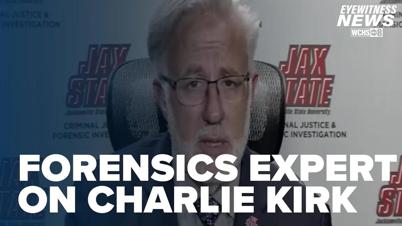 JSU Forensics expert shares insight on Charlie Kirk shooting