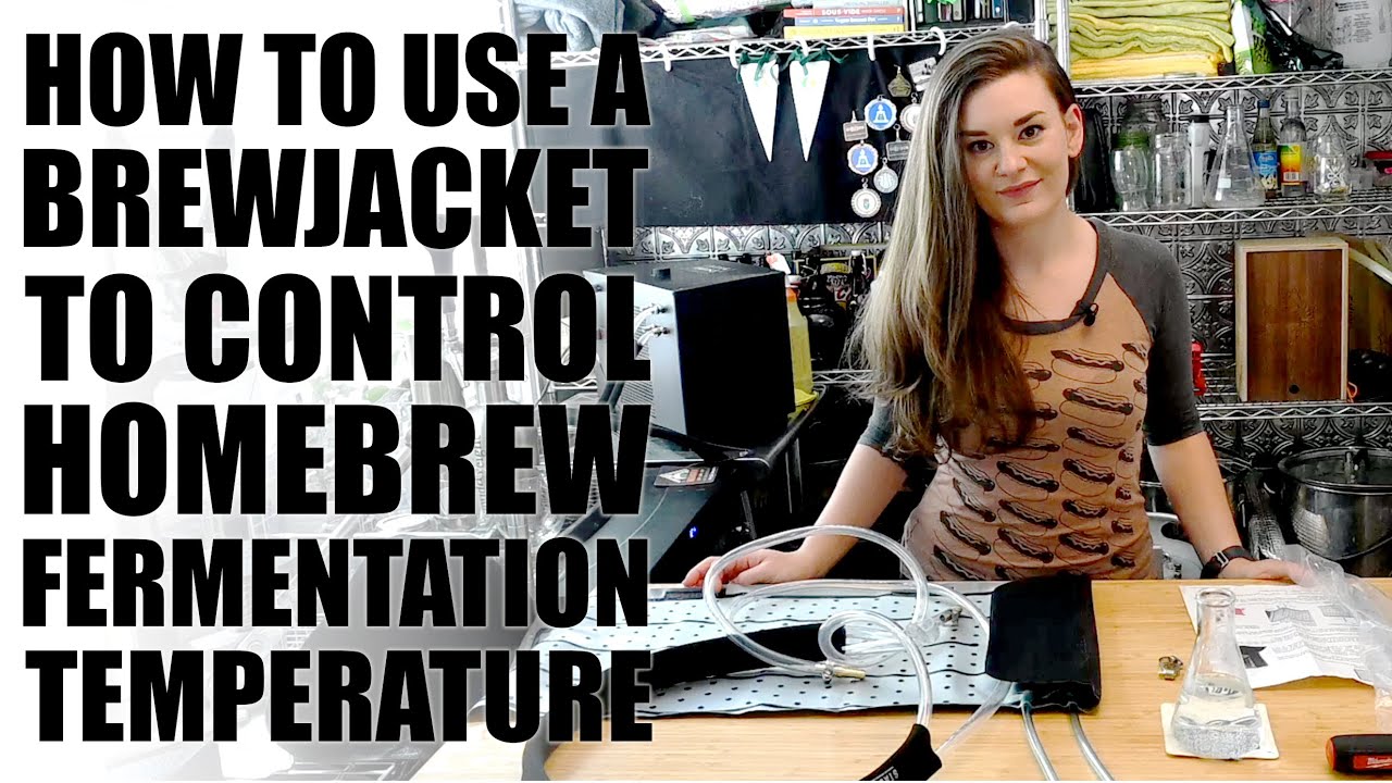 How to set up a Brew Jacket to Control Homebrew Fermentation Temperature