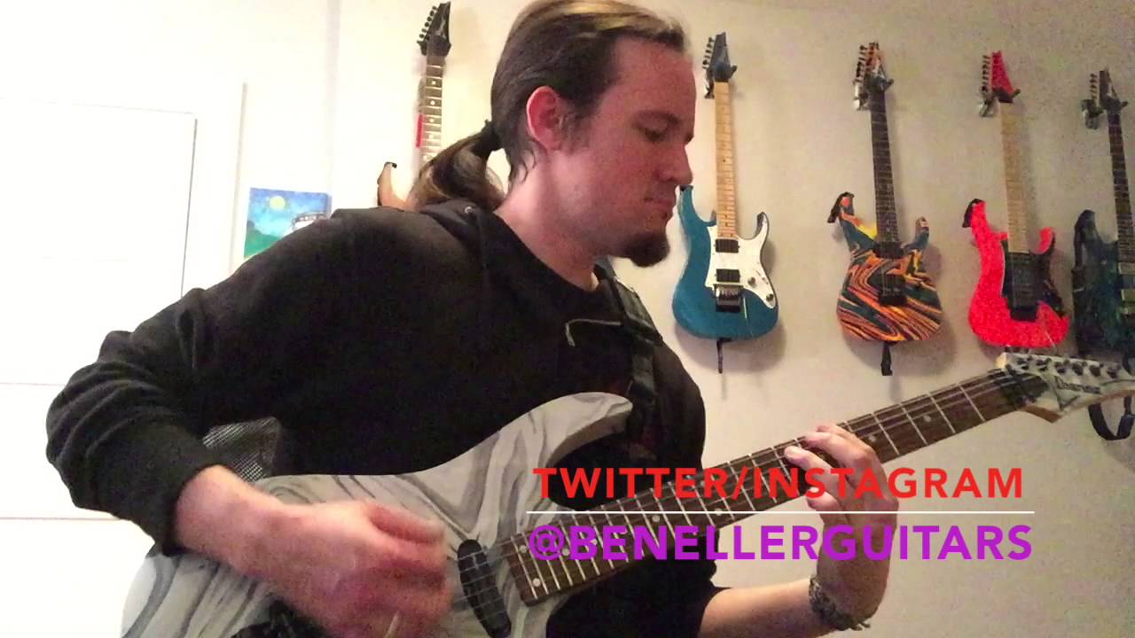 Mastodon Seabeast (Leviathan) guitar cover Dimarzio Titan Ben Eller