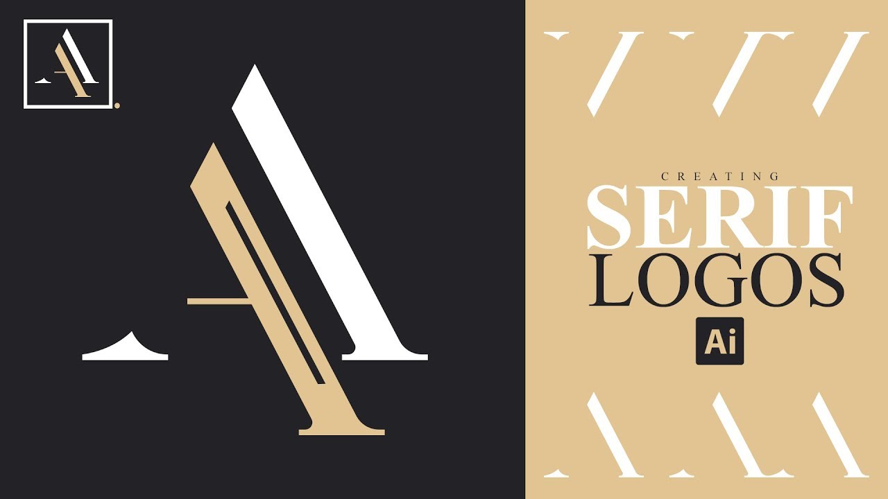 Illustrator Tutorial: Creating a Serif Logos Design