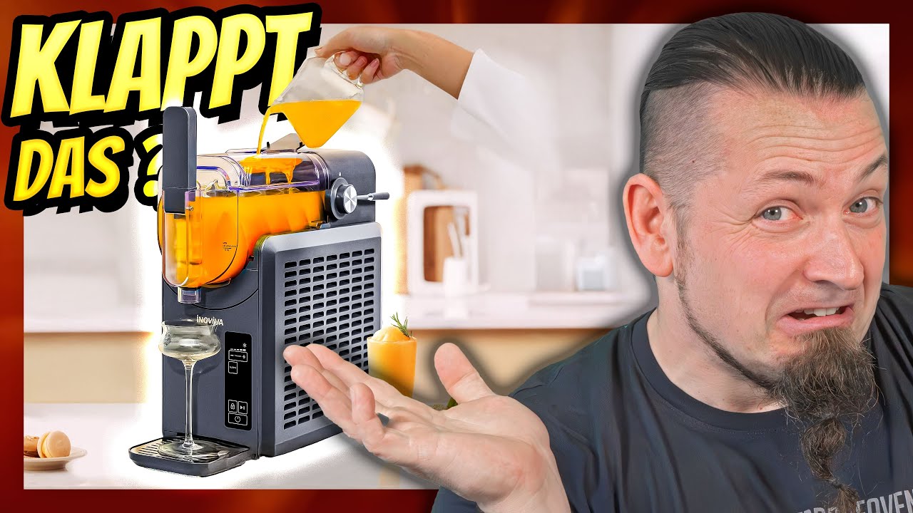 Slush Eis für Zuhause? - INOVIVA Slush Maschine ausprobiert!