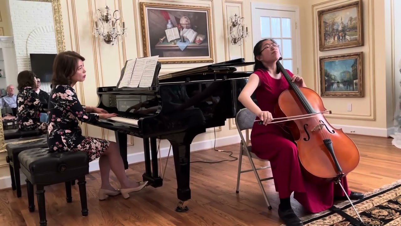 Anna Zhou, Cello, Popper, Hungarian Rhapsody op. 68 Recital