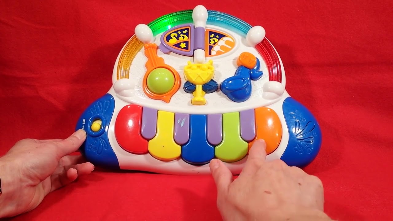 new Hap p kid happy kid preschool toddler musical keyboard piano toy