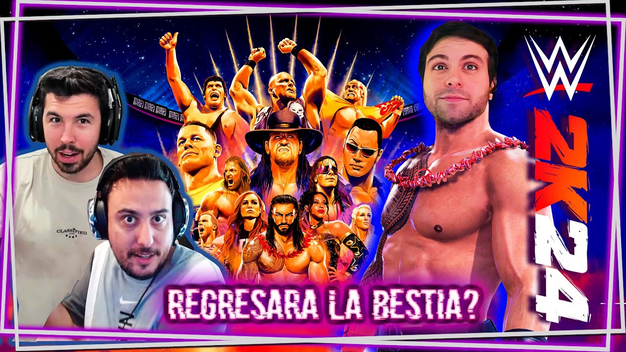 🔴Mi primera vez en WWE2K24 ¿Regresara BESTIAGETTA?