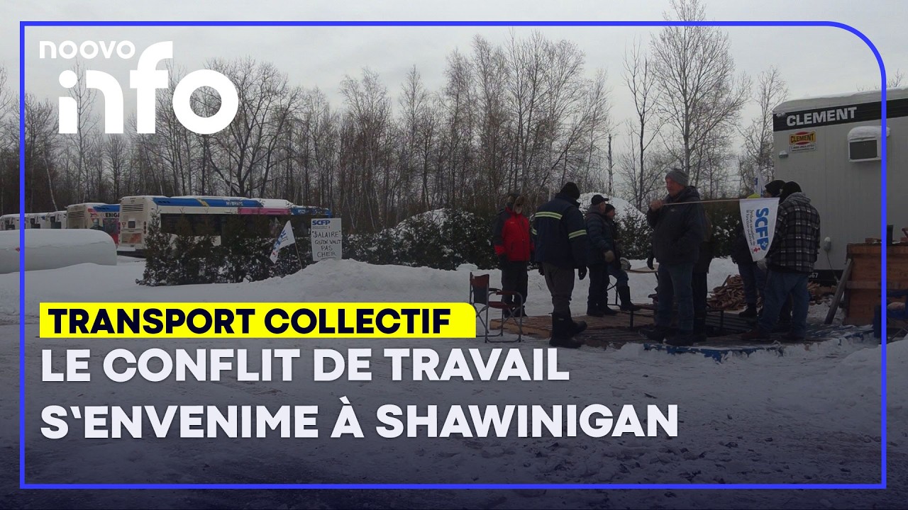Conflit de travail: le transport en commun paralysé à Shawinigan