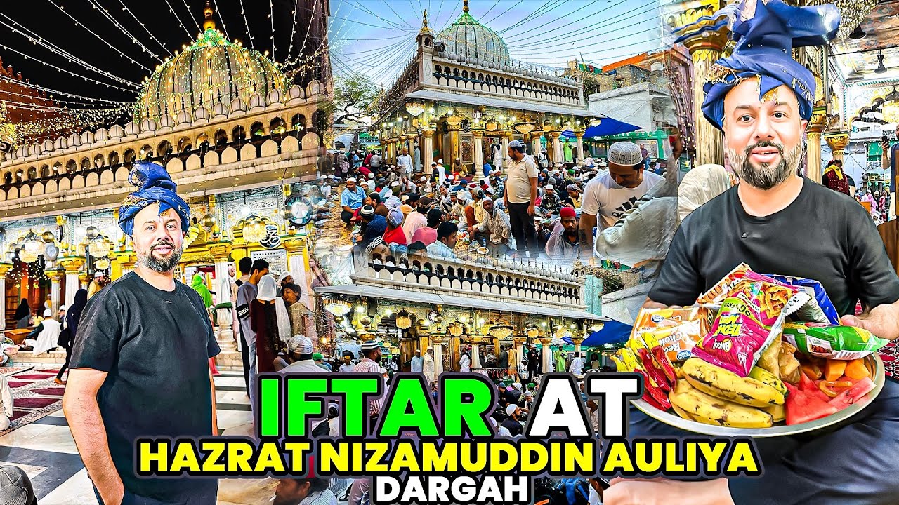 Spiritual Iftar at Hazrat Nizamuddin Auliya Dargah | Delhi’s Historic Ramadan Feast | Hugh Iftari
