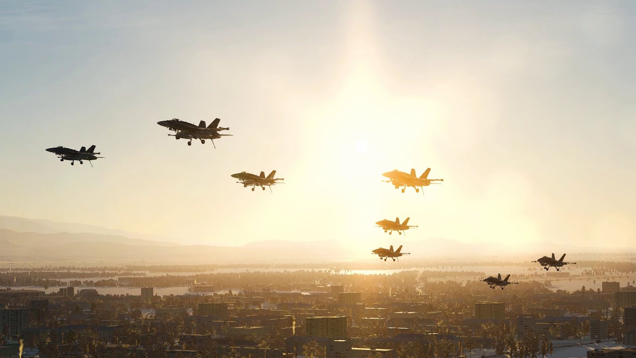 Christmas Formation Flypast 2020 (DCS World)