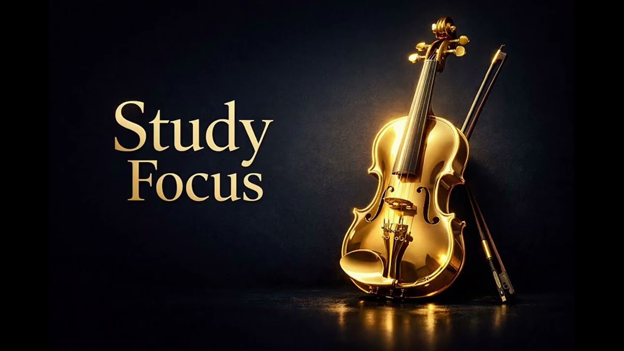 Instrumental Violin Music for Studying & Exam Focus | Calm Luxury Background Music