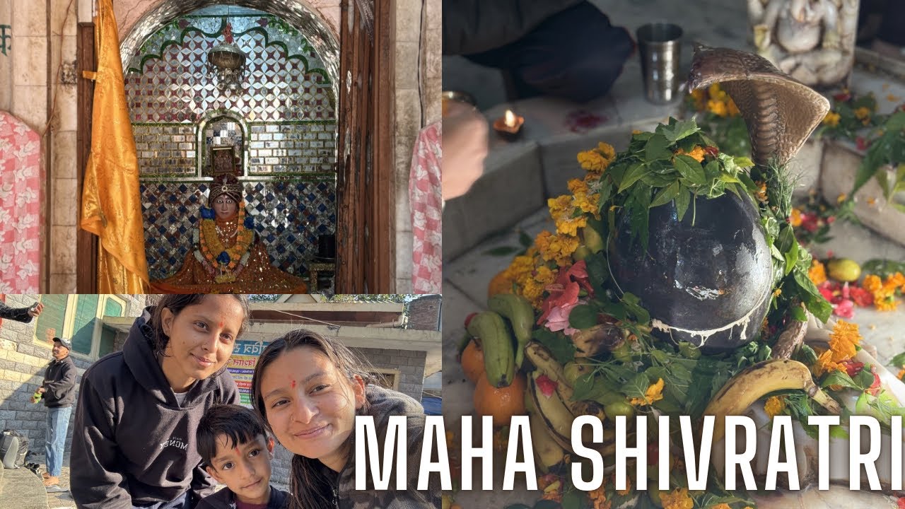 Maha Shivratri ki pooja !! Har Har Mahadev 🛕🙏🏻