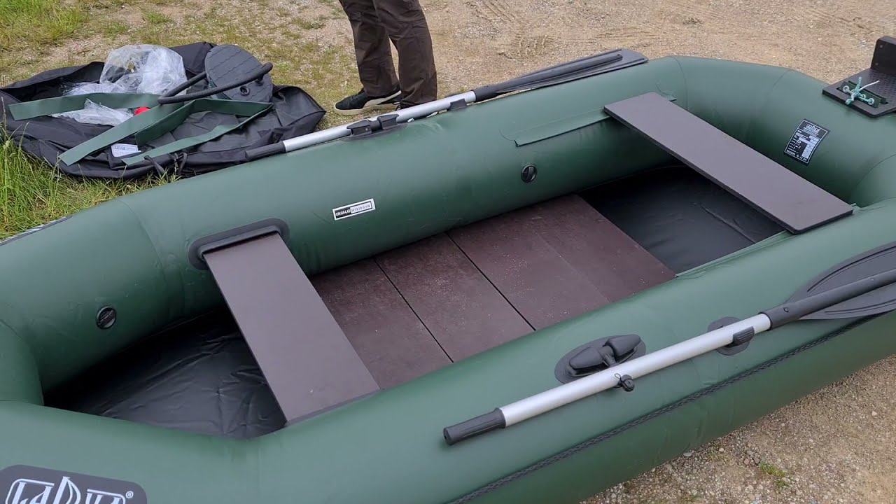 Unboxing Inflatable PVC Boat Ladya LT-290S