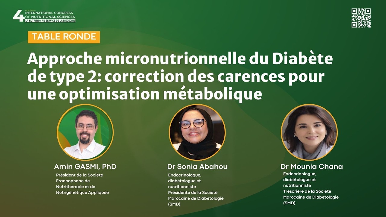 Approche micronutrionnelle du Diab&egrave;te de type 2 correction des carences pour une optimisation m&eacute;tabo