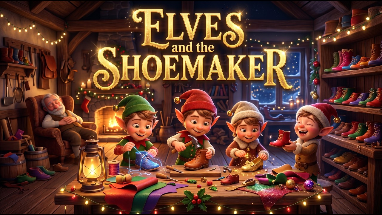 Elves And The Shoe Maker in English | English Fairy Tale Story | Kids Bedtime Storytelling