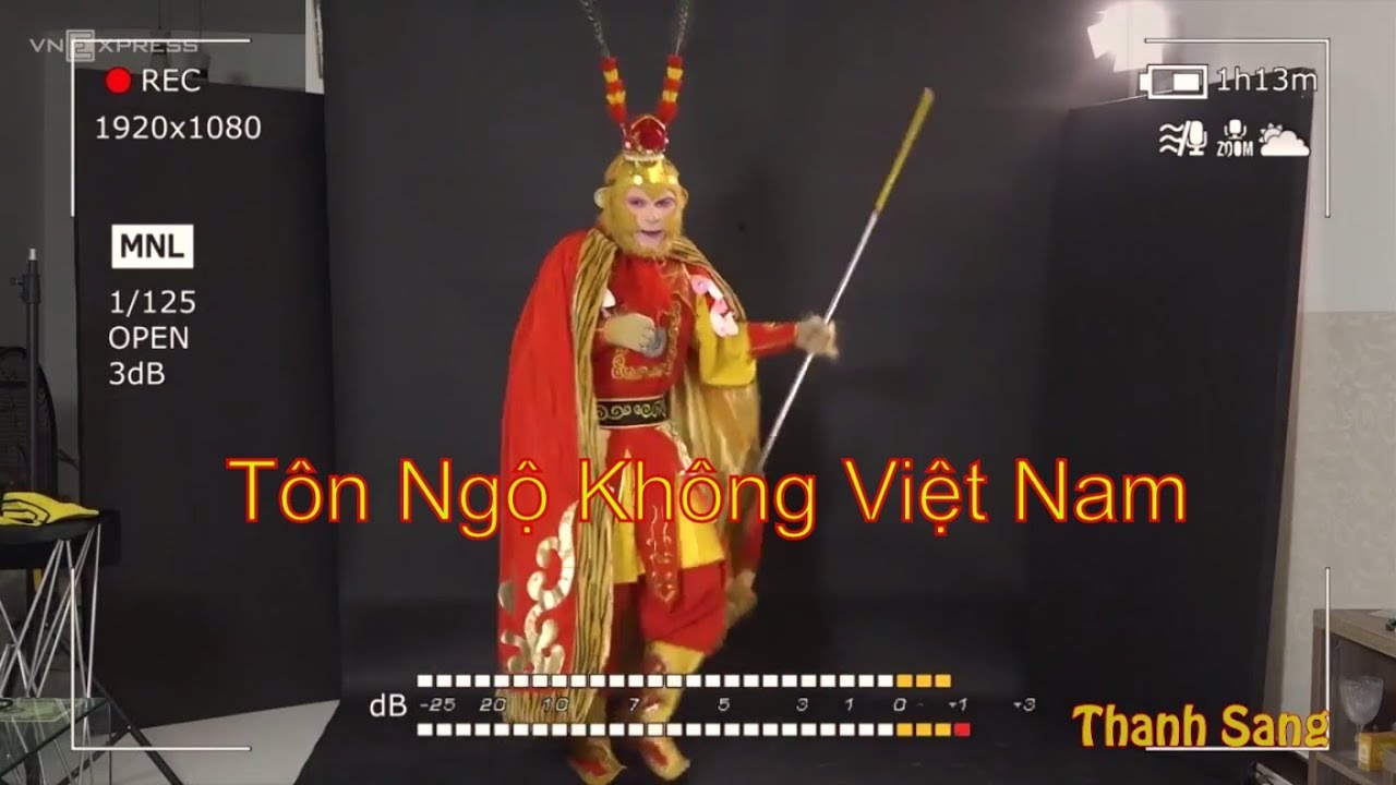 Chàng trai hóa thân Tôn Ngộ Không Triệu View giống nhất việt nam gây sốt  | phóng sự vnexpress