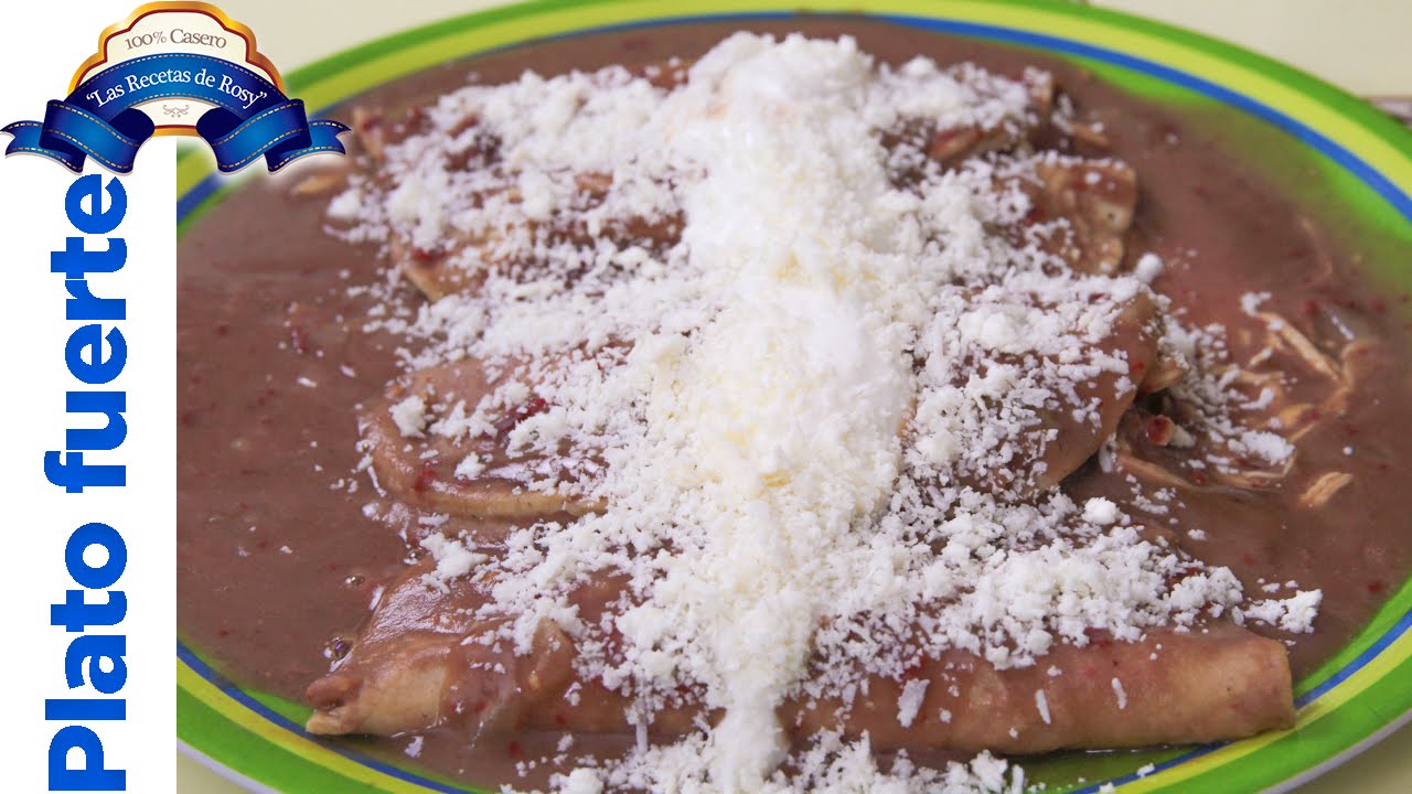 Enfrijoladas ✔✔ Las Recetas de Rosy ✔✔