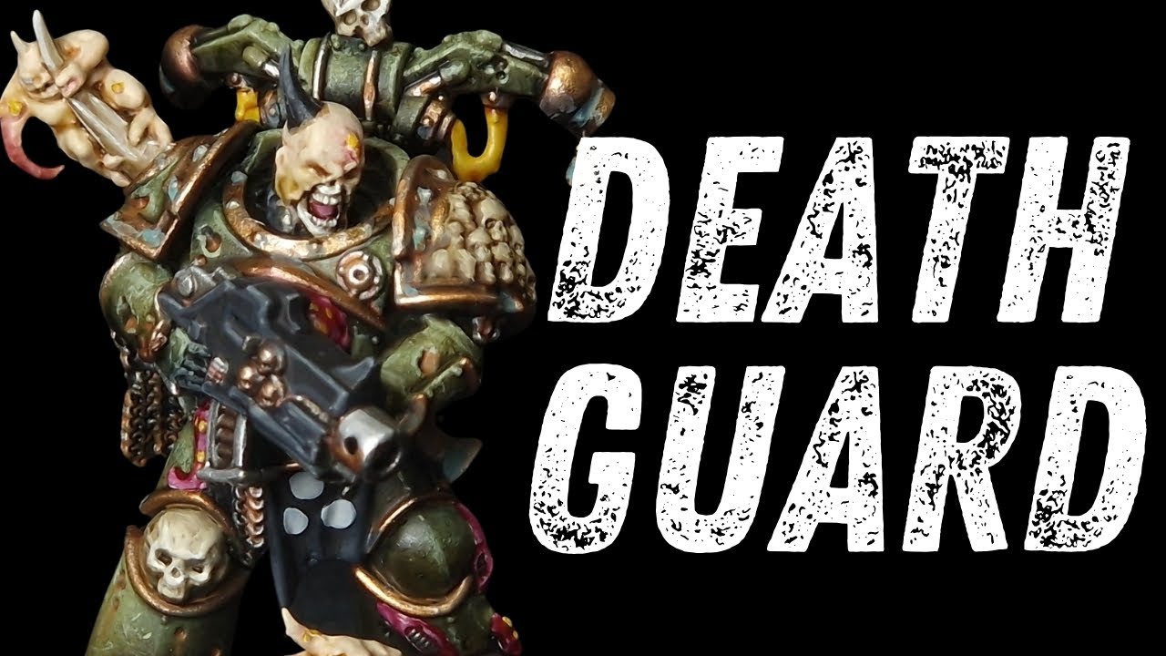 How to Paint Death Guard