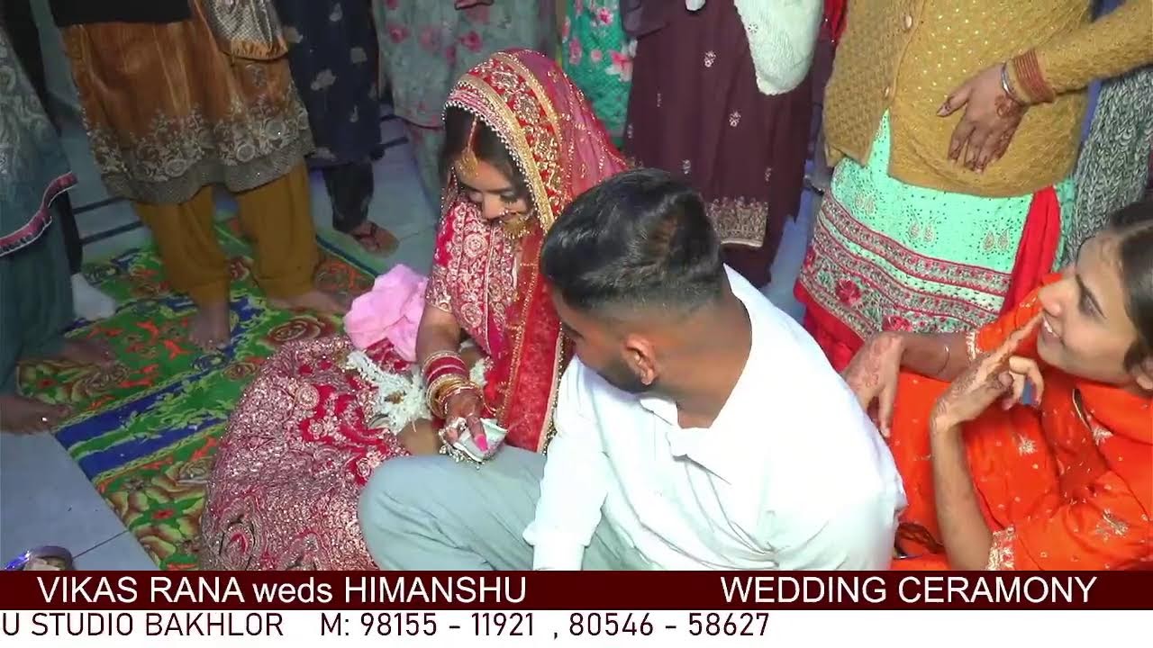 VIKAS RANA weds HIMANSHU   WEDDING CERAMONY