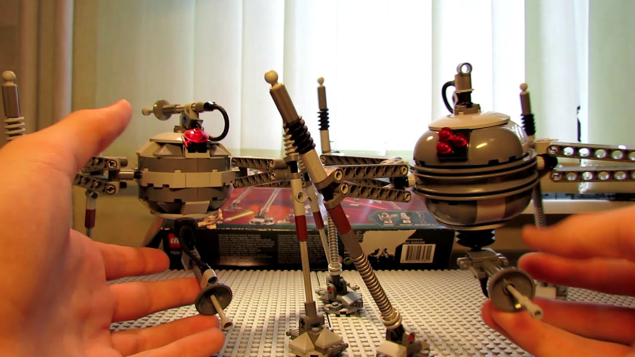 Lego Star Wars 75016 Homing Spider Droid Review