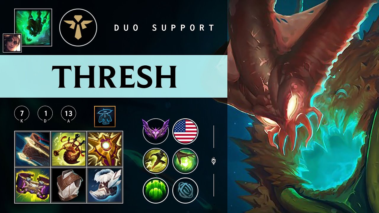 Thresh Support vs Poppy - NA Master Patch 26.01