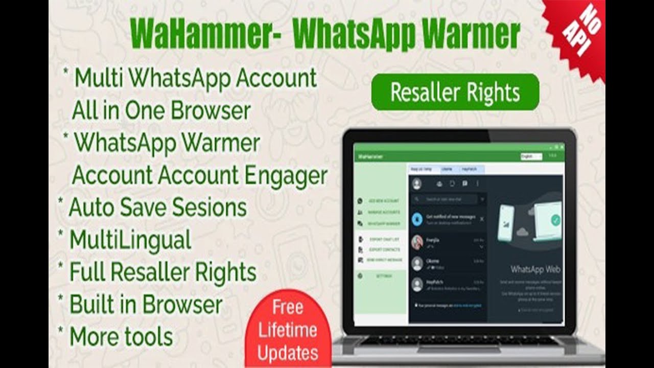 WA Hammer | Anti banned whatsapp | Make whatsapp stronger