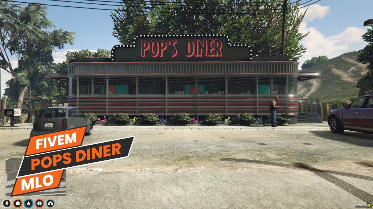 Pops diner fivem  | Fivem Mods | Interior & map for Roleplay | FiveM mlo store