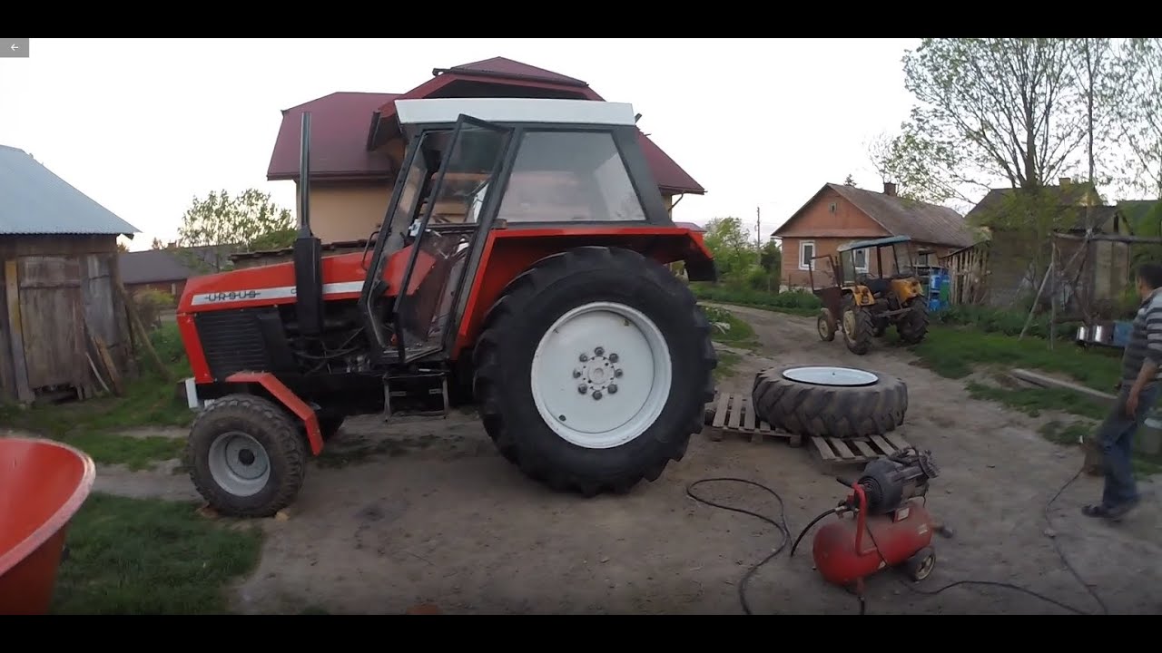 Nowe opony Alliance Agri Star II Ursus 385 Polska strona mocy w dzień i w nocy max speed 44