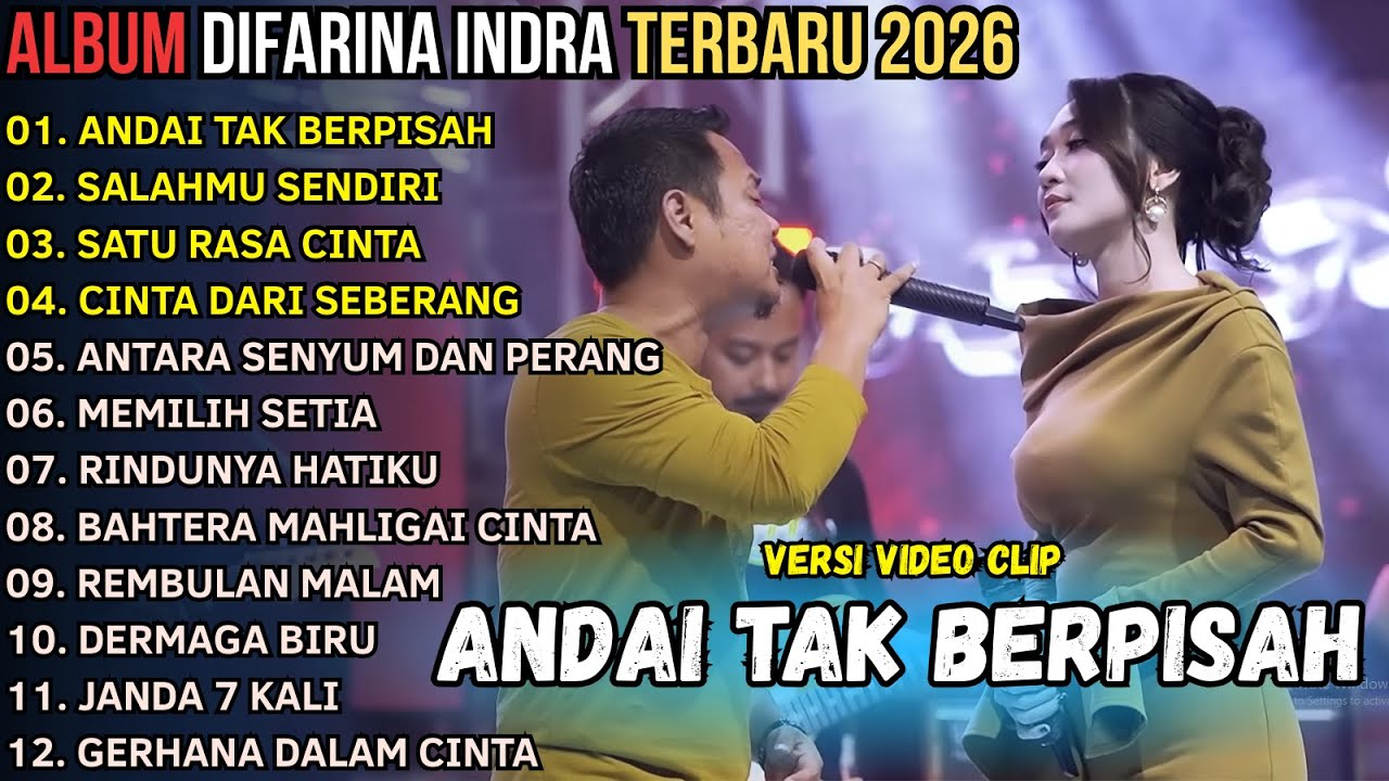 ANDAI TAK BERPISAH - SALAHMU SENDIRI - SATU RASA CINTA - OM ADELLA FULL ALUM TERBARU 2025 | DIFARINA
