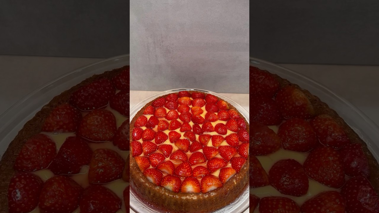Aardbei taart recept/ cilekli pasta tarifi / strawberry cake recipe