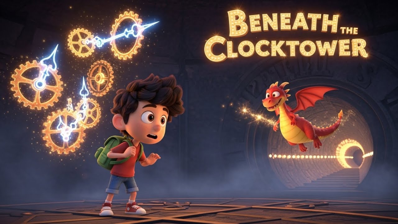 Beneath the Clocktower | Dragon & Boy - Episode 10 | Kids Fantasy Adventure Cartoon Series