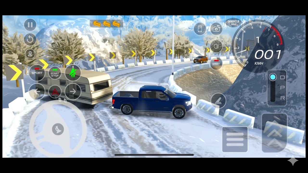 DANGEROUS! Snow & Mountains Challenge | Car Driving Simulator 2026  |  СrazyDaisy