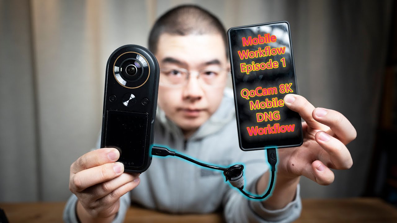 QooCam 8K Mobile DNG Workflow is HERE now!