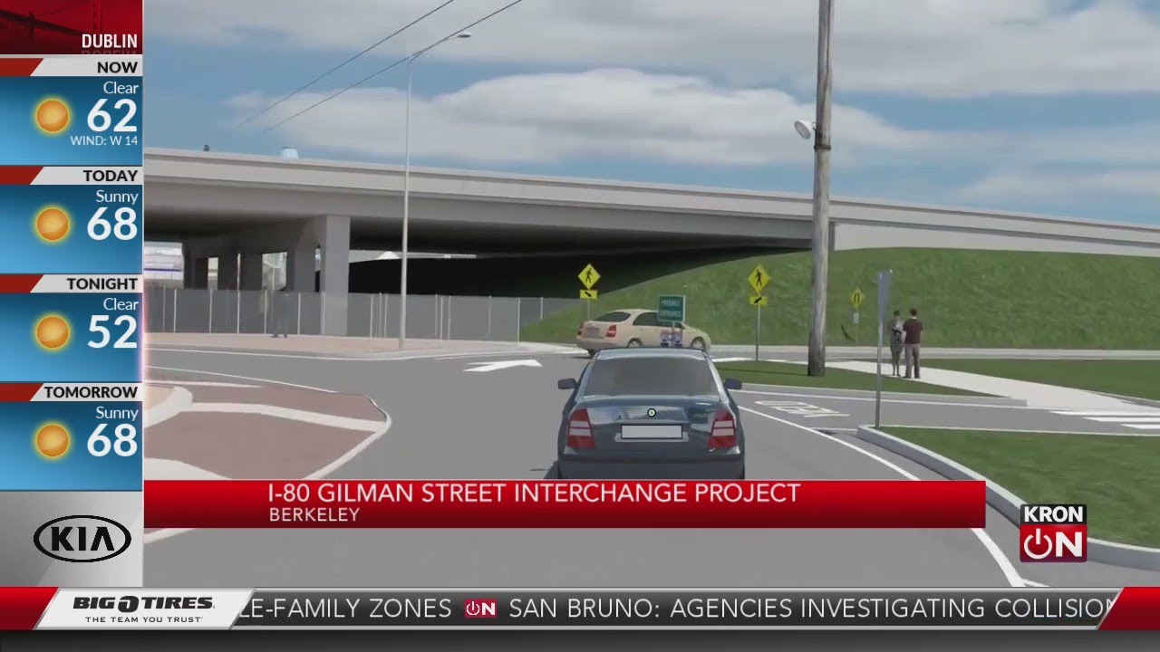 I-80/Gilman Street Interchange Project in Berkeley