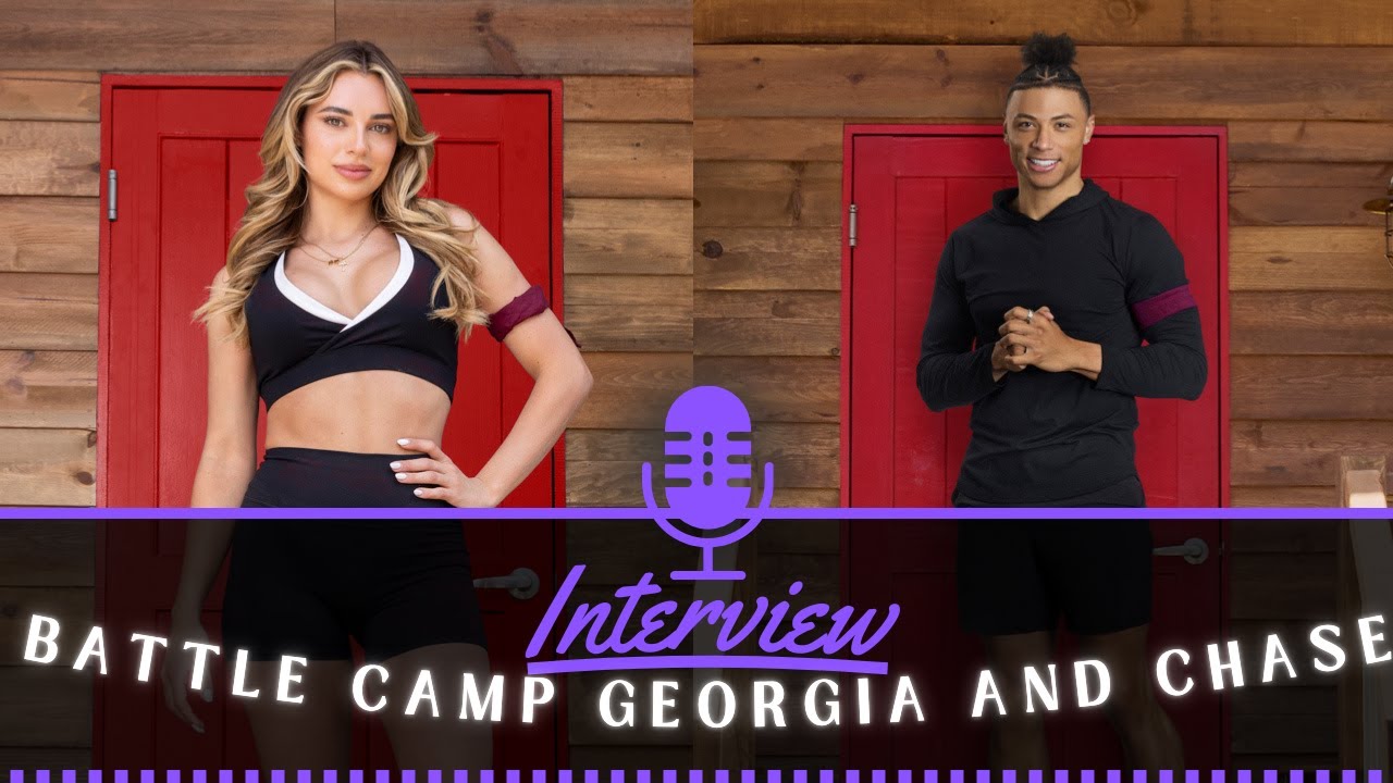 Georgia Hassarati & Chase DeMoor talk Battle Camp - Netflix - Reality TV