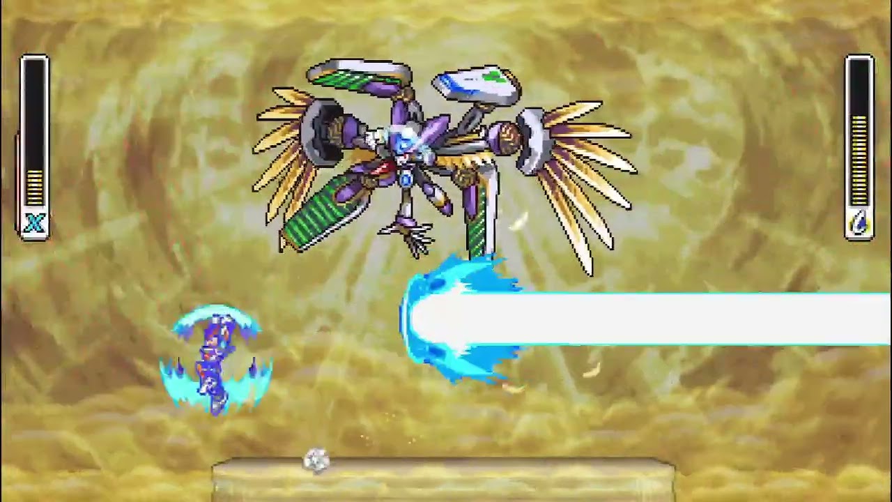 Mega Man X8 Demake // Final Boss - Lumine, Second Form (with remix theme 