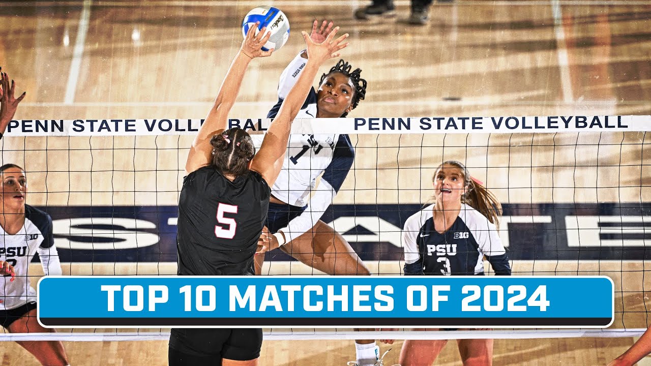 Emily Ehman's TOP TEN Matches of 2024 | Big Ten Volleyball