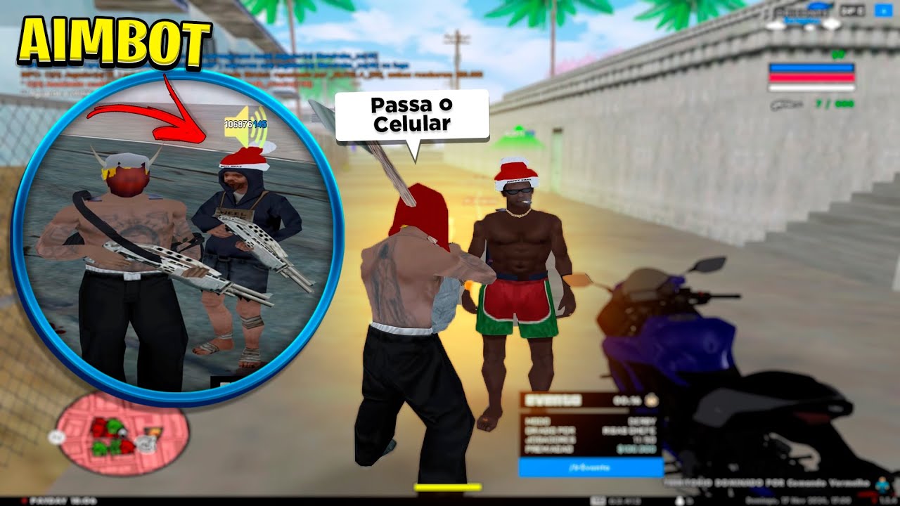 PRECISAVA DE UM CELULAR PRA PAGAR IPTU, FUI COMPRAR ? Não, FUI R0UBAR 😂 GTA SAMP MOBILE/PC