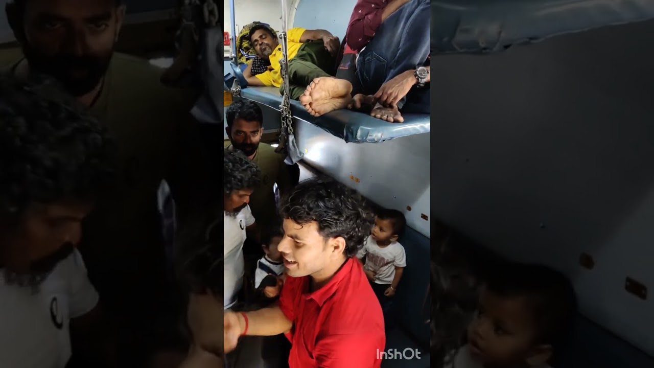 RPF ne ki pitayi, unauthorised passengers ki,full video