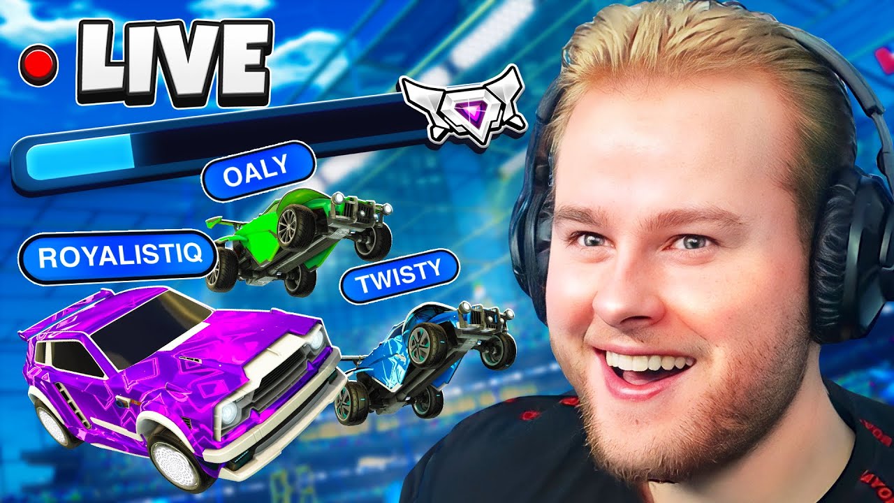 🔴 LIVE: Road to SSL met Twisty en Oaly! (Rocket League)