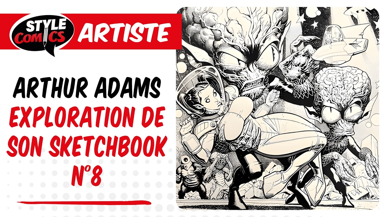 ARTHUR ADAMS - Sketchbook n°08