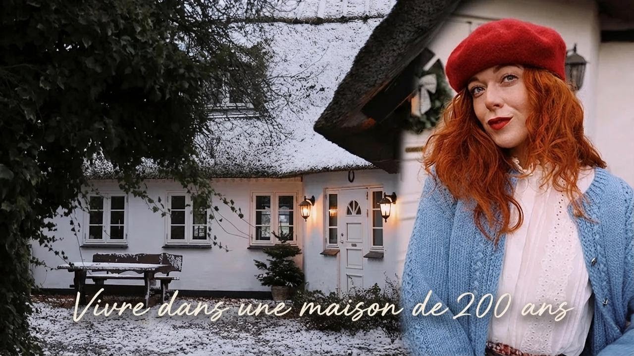 Vivre dans une maison de 200 ans : four à pain, toit de chaume et projets de rénovation
