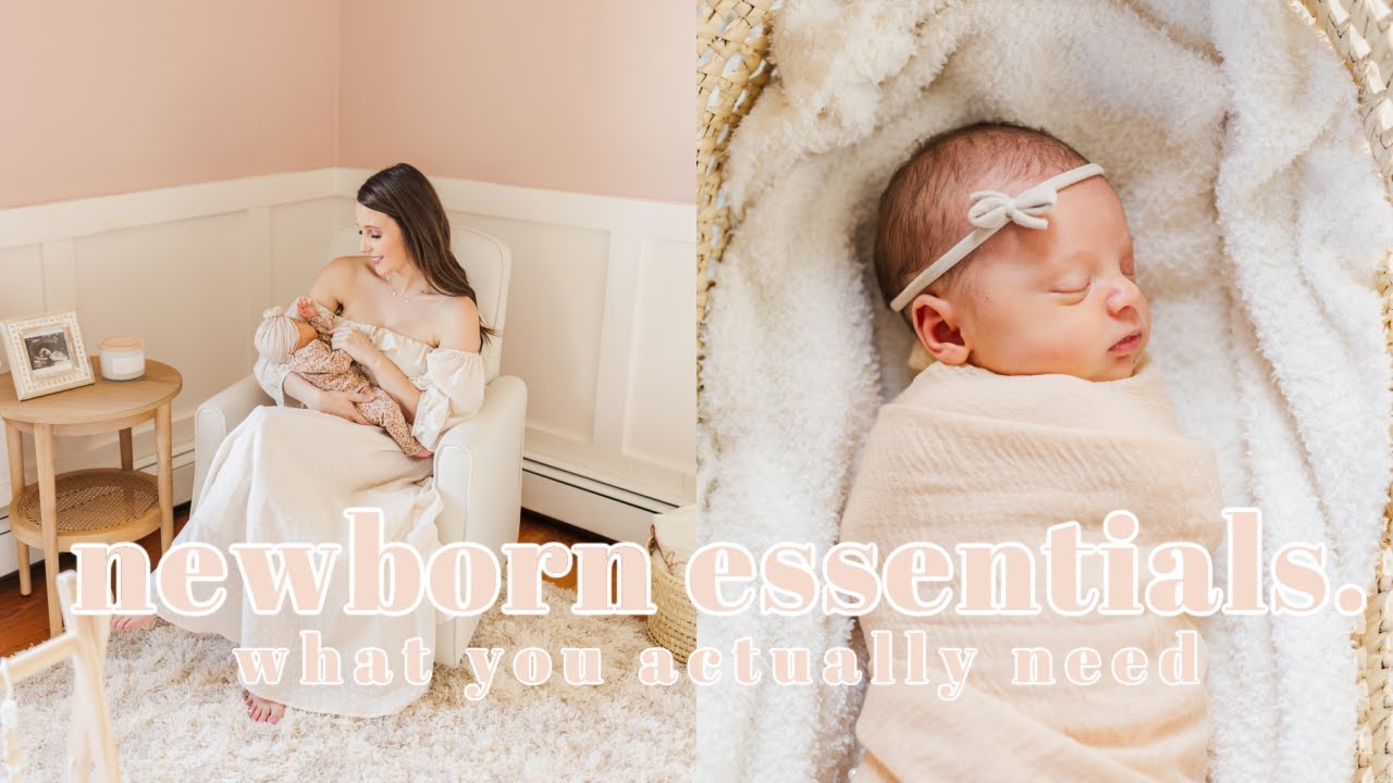 Newborn ESSENTIALS 2022 | what we use every single day | first time mom