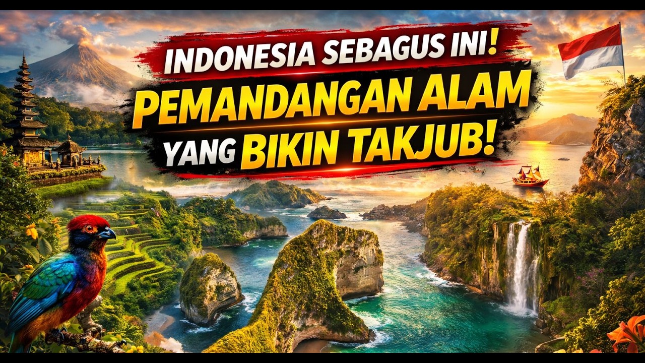“Indonesia Sebagus Ini  Pemandangan Alam yang Biki