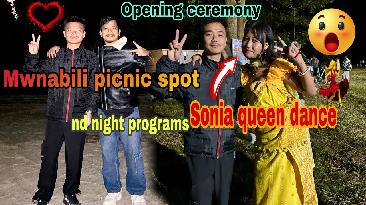 Mwnabili Picnic Spot Night Program 🥰💞 !​⁠ ​⁠@SQueen-en7st  Dance Performance 💃😻🌺 !