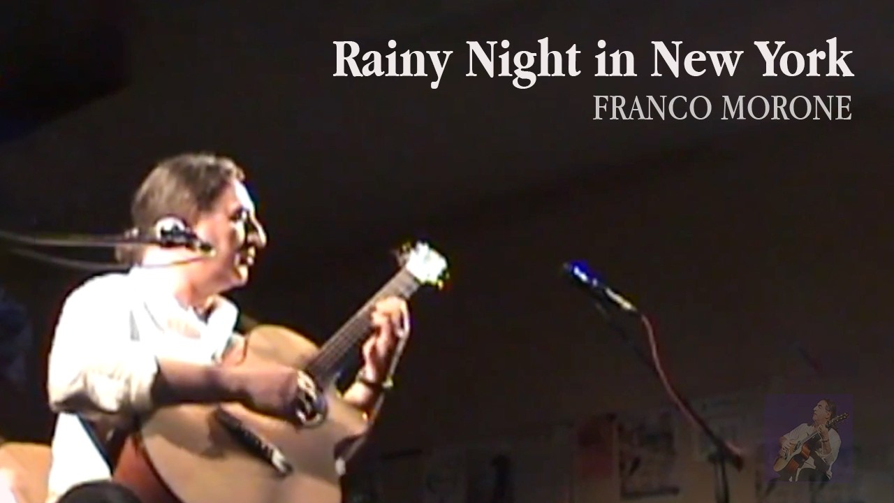 Franco Morone - Rainy Night in New York