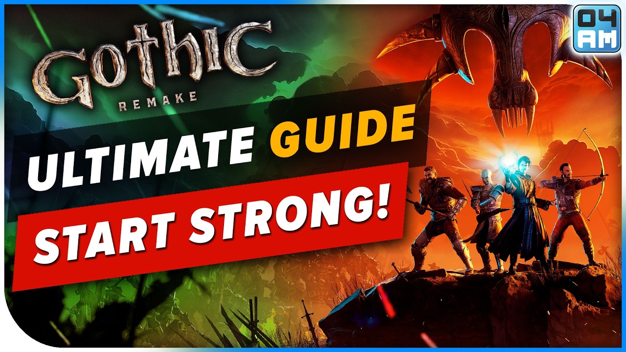Gothic 1 Remake &mdash; это БРУТАЛЬНО! +15 необходимых вещей, чтобы начать игру С ПОЛНОЙ ОТЛИЧНОСТЬЮ!