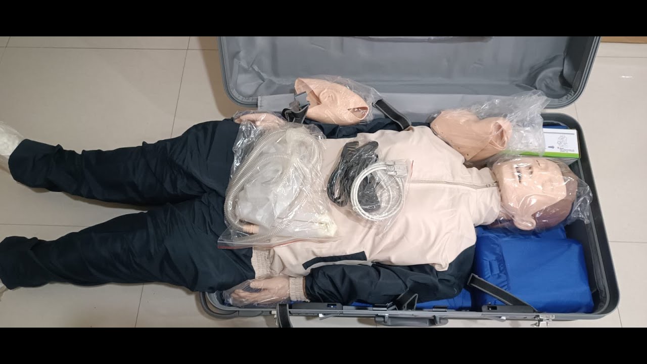 GD/CPR10 280Advanced Adult CPR Training Manikin with Monitor |Elite Plus #cpr #manikin |9970330955